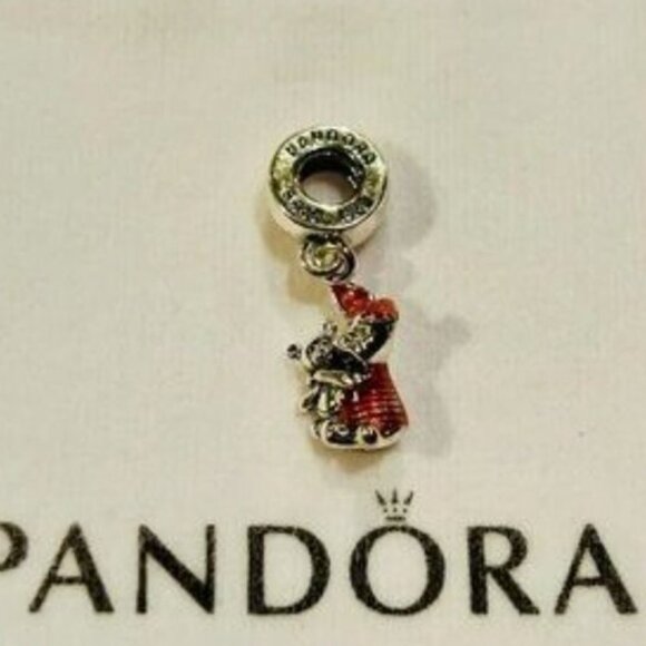 Pandora Disney Winnie the Pooh Piglet & Bear Dangle Charm - Picture 2 of 4
